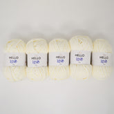 Pack of 5 x 100g Hello Love Super Chunky Yarn – Multiple Colour Choices